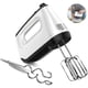 thumbnail image 1 of 6 Speed Levels 400w Hand Mixer with 2 Beaters and 2 Dough Hooks, Turbo Function, Pop-Up Button Design, 1 of 4