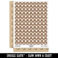 thumbnail image 2 of Face Mask Sick Health Emoticon 200+ Round Stickers - Brown - Matte Finish - 0.50" Size, 2 of 3