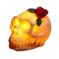 thumbnail image 4 of Halloween Led Decoration Halloween Skull Lamp Scary And Scary Props Novelty Gift Glow Luminous Ornaments Horror Made From Resin Skull, 4 of 5
