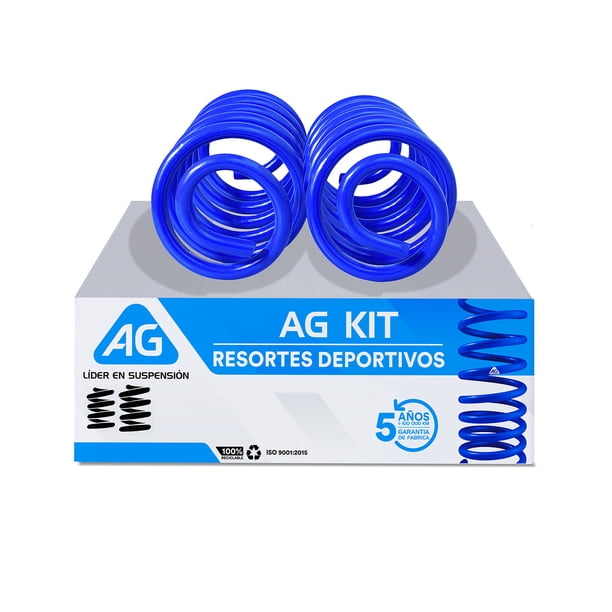 Resortes AG Kit para Auto Traseros para Nissan Sentra (B18) 2020 a 2024 2 Piezas Nuevos