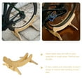 thumbnail image 2 of STRANDCHIC Support de Vélo, Étagère de Stationnement en Bois pour Vélo, Design Réglable et Robuste, 52x40cm, 2 of 8