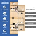 thumbnail image 6 of 3-in-1 Chess, Checkers, and Fast Sling Puck Game with Wooden Board and Carry Case - Large Size 24x12in - Board Games by Zenagame, 6 of 6