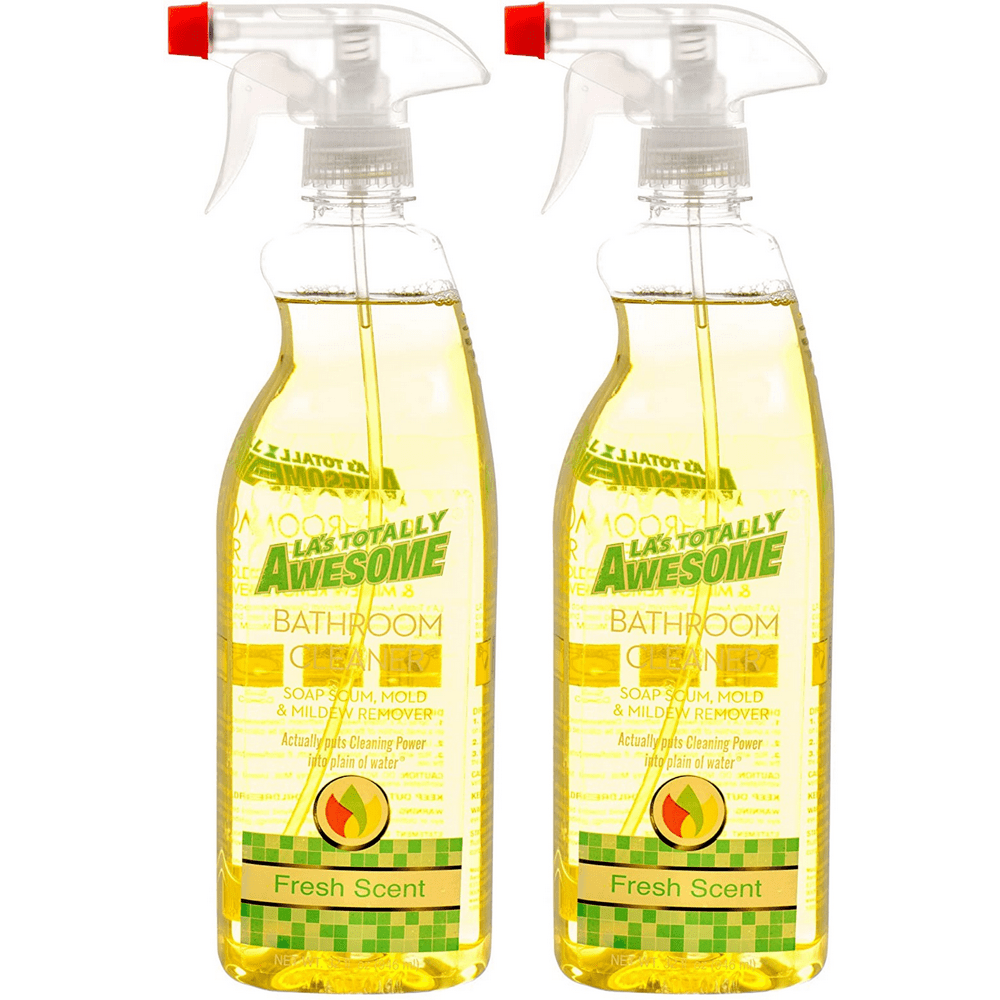LA's Totally Awesome Bathroom Cleaner Fresh Scent Spray Mold & Mildew