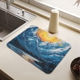 thumbnail image 6 of Sun and Iceberg Dish Drying Mat for Kitchen Counter Absorbent Drainer Mats (15.7X11.8inch), 6 of 8