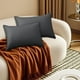 thumbnail image 5 of Funda de almohada rectangular impermeable para exteriores, moderna, de color sólido, para respaldo de almohada, fundas de almohada para exteriores, 5 of 8