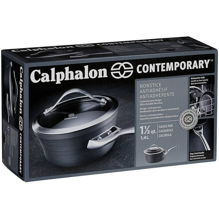 Calphalon Contemporary Nonstick 1.5-Quart Sauce Pan 