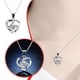 thumbnail image 4 of Mujeres Cupronickel collar colgante Día de San Valentín en forma de corazón collar en espiral colgante collar de aniversario de regalo de boda collar de aniversario de regalo, 4 of 8