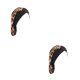 thumbnail image 3 of Minnieouse Impresión Seda Nightcaps Lissom Diseño Moda Multicolor Suavidad Headwear Headwrap Turbantes Satin Sleeping Caps Estampado de leopardo Estampado de leopardo 2piezas Minnieouse CBP196411, 3 of 5