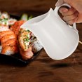 thumbnail image 2 of Ceramic Milk Creamer Jug For Coffee And Tea Small Pitcher Serving Milk Frothing Pitcher Milk Frother Cup Creamer Jug For Kitchen White 1000 ML, 2 of 9