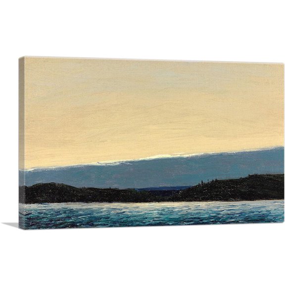 ARTCANVAS Sketch For Morning Cloud Fall 1913 Canvas Art Print by Tom Thomson - Size: 12" x 8" (0.75" Deep)