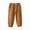 Brown, variant on LYHaoo Girls Corduroy Pants For Toddler Kids Soft Comfortable Casual Long Pants With Elastic Waist For Everyday Wear And Outdoor Activities Casual Flowy Pants Sizes 18-24 Months Beige