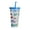 D, variant on XKHHLH Football Cups with Lid and Straw Football Party Favors Reusable Plastic Drinking Tumblers for Sport Themed Birthday Party Decoration