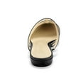 thumbnail image 2 of BLISSFUL STEP Women's Glitter Pointy Toe Flats Mules, 2 of 7