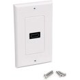 thumbnail image 3 of StarTech Single Outlet Female HDMI Wall Plate White - Wall mount plate - white - HDMIPLATE, 3 of 3