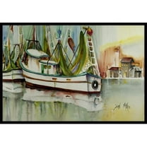 Ocean Springs Shrimper Indoor & Outdoor Mat- - 24 x 36 in.