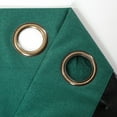 thumbnail image 4 of 2-Piece 100% Blackout Thermal Curtains - Black Back & Grommets - 4 SIZES, 4 of 5