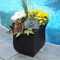thumbnail image 2 of Mayne 5873-ES Polyethylene Planter, 16x16, Espresso, 2 of 5