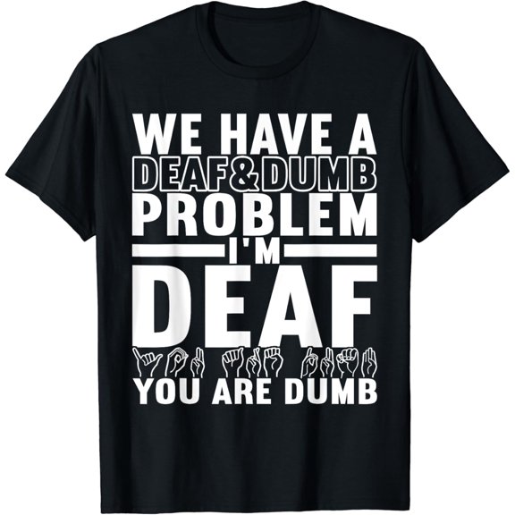 American Sign Language Deaf Awareness T-Shirt