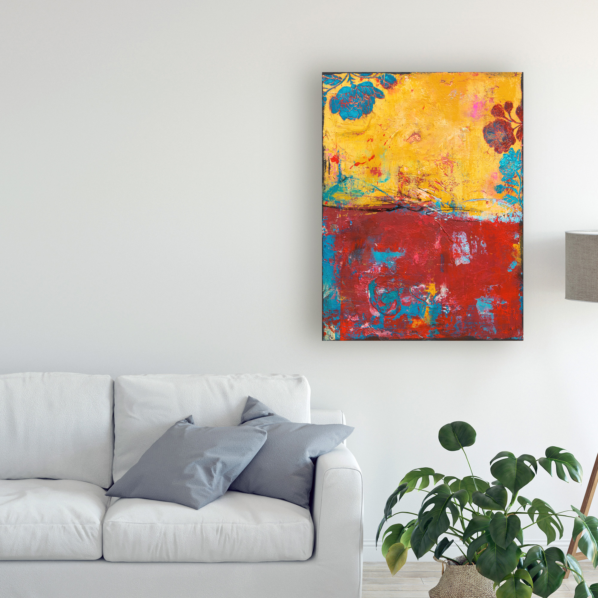 Trademark Fine Art 'Mexican Rose' Canvas Art by Erin Ashley