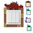 thumbnail image 3 of Homeholiday Watertproof Light Switch Socket Protective Cover Cartoon Wall Sticker Wall Switch Panel Decoration, 3 of 8