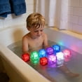 thumbnail image 6 of Bathtub Light Up Cubes LED Light Up Ice Cubess For Bath Colorful Slow Flashing Ice Cubes Sensory Towel Warmer for Facials Towels for Bathroom Large Bathroom Storage Shelf Hand Towels for Bathroom, 6 of 7