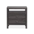thumbnail image 2 of Magnussen Home Merrifield Raisin Black Drawer Nightstand, 2 of 13