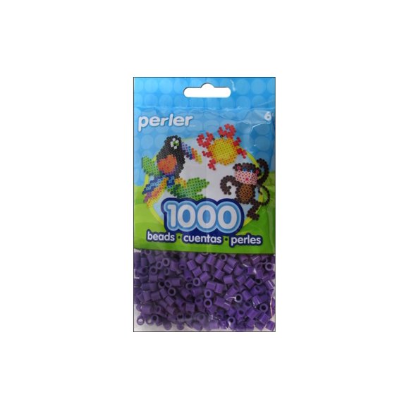 Perler Fused Bead Bag 1000pc Purple