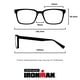thumbnail image 4 of Gafas de lectura IRONMAN Drive 53mm Black +1.25, 4 of 6