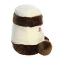 thumbnail image 3 of Aurora - Mini Brown Palm Pals - 4.5" Silky Chocolate Spread - Adorable Stuffed Animal, 3 of 4