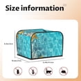 thumbnail image 5 of Fotbe Coral And Seashell On The Beach for Four Slice Toaster Cover, Fingerprint Protector, Super Soft Appliance Cover And Dust Cover,Bread Dust Cover & Fingerprint Protection, 5 of 7