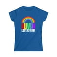 thumbnail image 4 of HUMAN LGBTQ Flag Gay Pride Month Transgender Rainbow Lesbian Shirts for Women, 4 of 8
