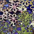 thumbnail image 3 of Mountain, Ricki 12x12 Black Modern Framed Museum Art Print Titled - Bejeweled Woodblock III, 3 of 5