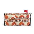 thumbnail image 2 of Orange Owl Magnetic PVC Mailbox Cover, 20.7" x 18" Standard, Waterproof UV Resistant, 2 of 8