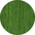 thumbnail image 1 of Ahgly Company Indoor Round Abstract Green Modern Area Rugs, 3' Round, 1 of 4