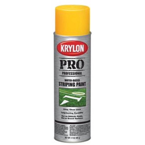 5919 17Oz Wb Yel Athletic Field Stripping Paint, Krylon /SherwinWilliams Co, EA