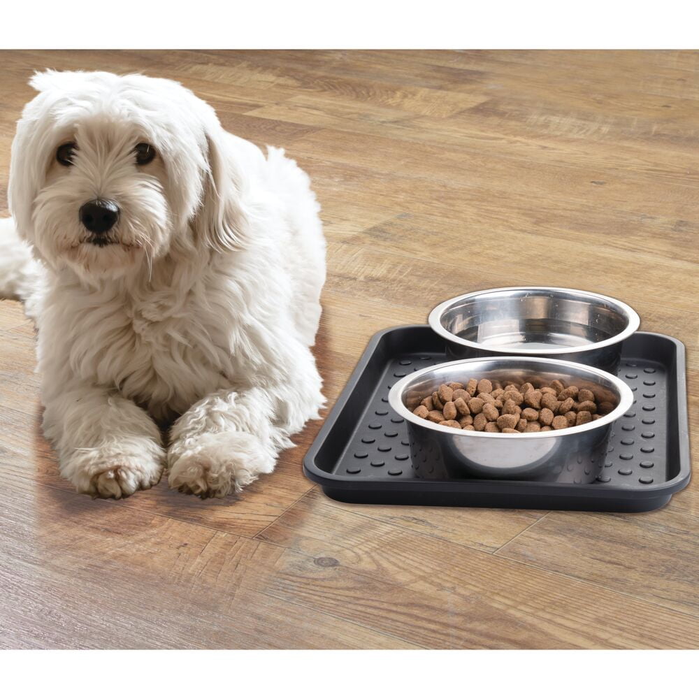 iDesign, Under Sink Tray, Set of 2, Black
