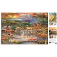thumbnail image 3 of Buffalo Games 2000-Piece Chuck Pinson Wild Africa Adult Interlocking Jigsaw Puzzle, 3 of 5