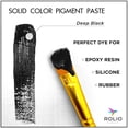 thumbnail image 3 of Rolio - Black Pigment Paste for Epoxy Resin, Deep Black, 2oz Jar - Resin Pigment, Epoxy Resin Dye Paste, Epoxy Paint, Resin Paste Pigment, Epoxy Resin Color Pigment Paste, Mica Powder Paste, 3 of 7