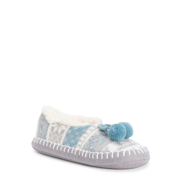 Muk Luks - MUK LUKS Women's Pom Ballerina Slippers - Walmart.com - Walmart.com
