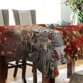 thumbnail image 3 of Ryvnso Trees Christmas Rectangle Table Cloth Tablecover Dinning Tablecloth 54"x72", 3 of 8