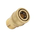 thumbnail image 4 of Enchufe de presión Rápi Macarena de 2 PACK Conector Amarillo de M22 a 1/4, 4 of 6