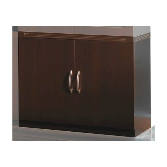 Mayline Aberdeen Storage Cabinet in Mocha