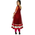 thumbnail image 4 of Atasi Womens Anarkali Salwaar Suit Set with Dupatta Readymade Party Custom Dress, 4 of 9