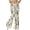 Khaki, variant on CHUMUD High Waist Workout Yoga Pants for Women Tummy Control Running Stretchy Flare Leggings Cute Floral Gym Pants