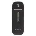 thumbnail image 3 of Enrutador WiFi 4G negro, hasta 10 usuarios, conexión estable y fácil, USB Plug and Play, enrutador 4G LTE para punto de acceso, tarjeta micro SIM, teléfono y PC., 3 of 14