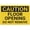 Warning Sign 3, variant on Caution Floor Load Limit 125 Lbs Sign for Business 8"x12" Rust Free Aluminum - UV Printed with 4 Pre-Drilled Holes, Durable Weatherproof, Floor Load 125 Lbs Sign