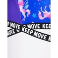 thumbnail image 7 of YEAHDOR Girls 2Pcs Leopard Prints Activewear Set Crop Top Vest with Shorts Sports Athletic Outfit,Sizes 6-14, 7 of 7