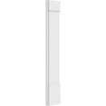 thumbnail image 4 of 8"W x 48"H x 2"P Plain PVC Pilaster w/Standard Capital & Base (Pair), 4 of 18