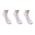 thumbnail image 2 of Tin Wilson para Niña, Blanco Corto sin Felpa 3 Pares Talla CH de 14 a 18 cm, 2 of 4