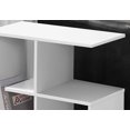 thumbnail image 3 of HomeRoots 332716 24 in. White Accent Table, 3 of 4